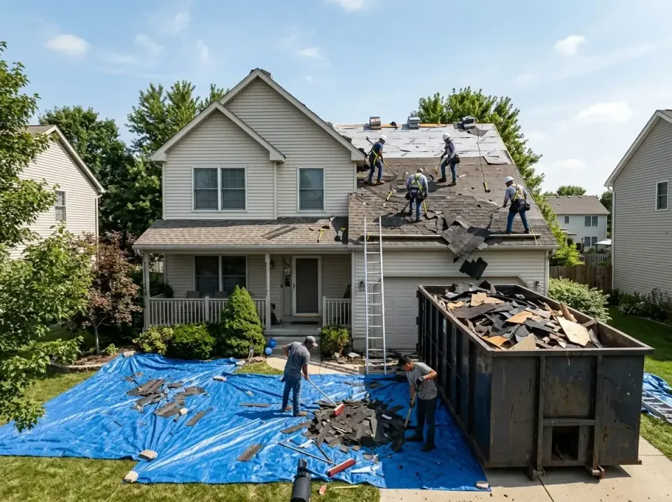 roof-replacement-debris-remova-004 — frequently asked questions, Cheapest Dumpster Rentals in LaGrange, OH
